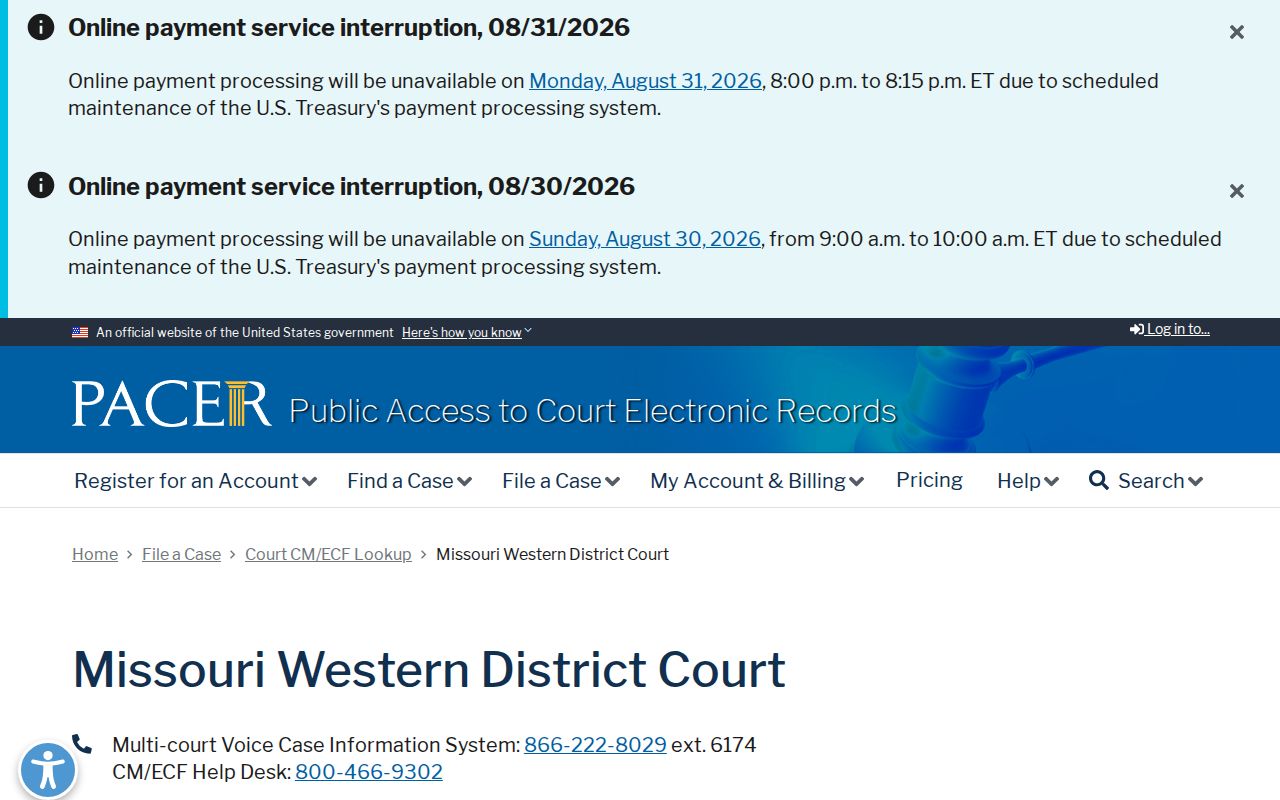 Dallas County court calendar PACER Western District docket lookup