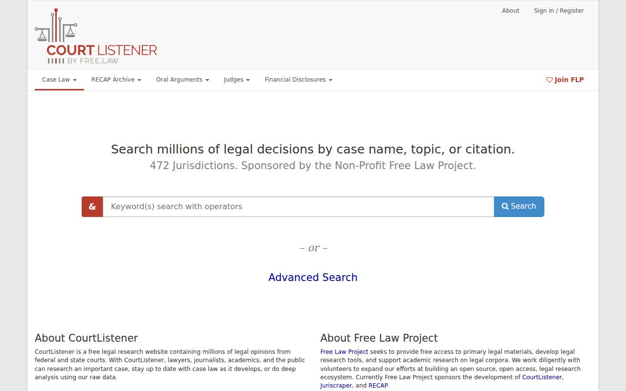 Dallas County court records federal CourtListener and RECAP research route