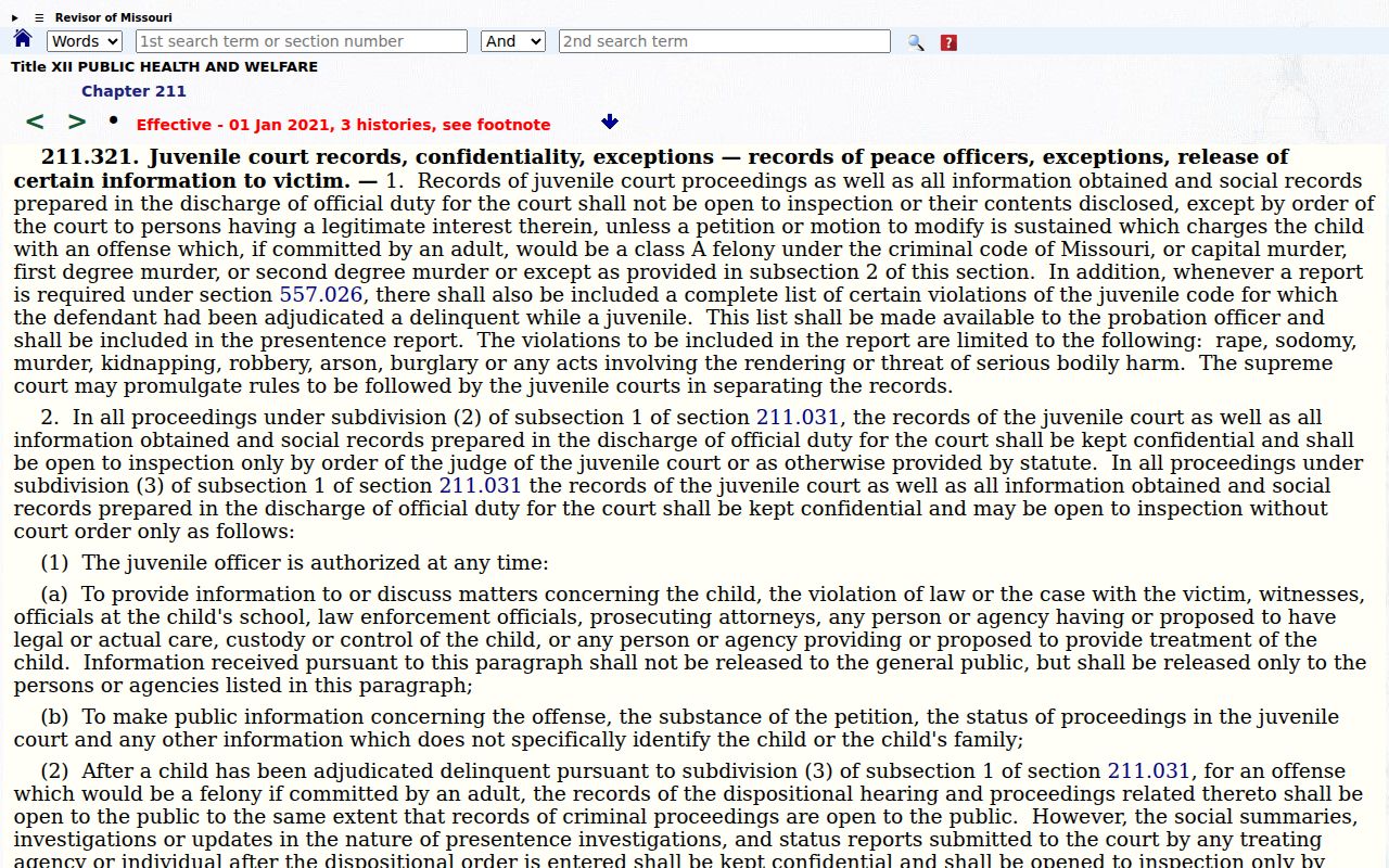 Dallas County criminal docket juvenile record access limitation