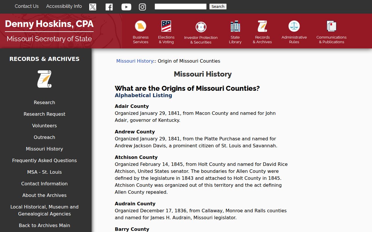 Dallas County court docket historical records source